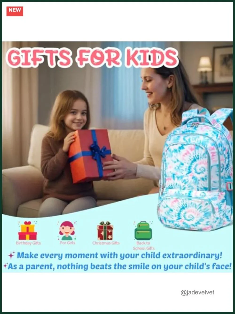 Kids Backpack with Lunch Box Set for School Bookbag Set 2 Pieces